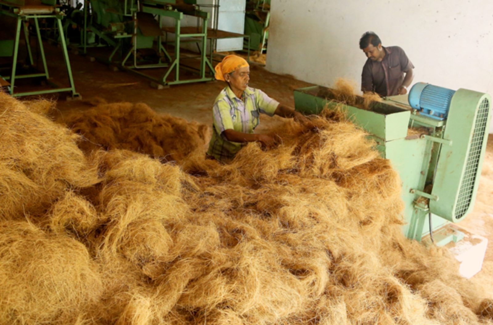 Labor coir separation